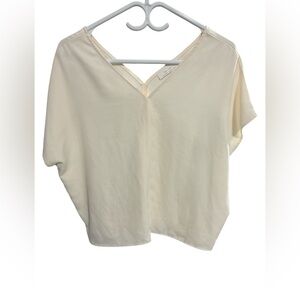 Oak & Fort Elegant Cream Women's Top